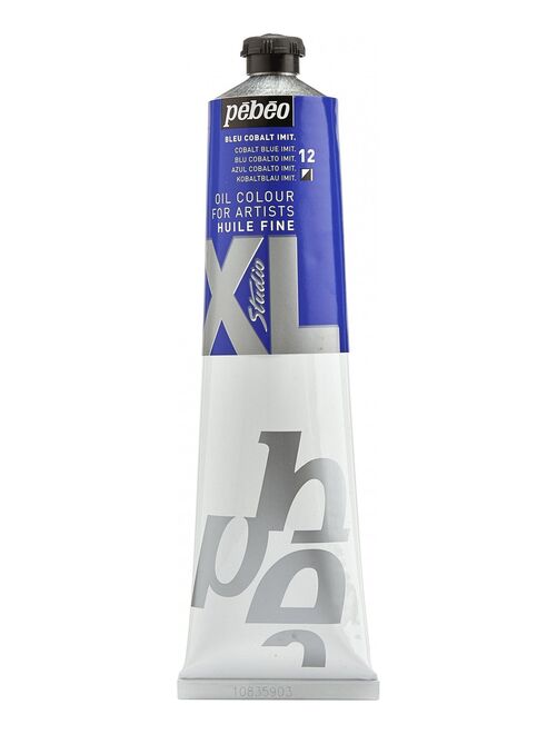 Peinture à l'huile fine XL Studio - Bleu cobalt - 200 ml - Kiabi