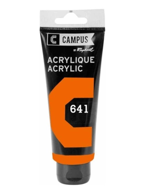 Peinture acrylique 100 ml - Orange n°641 - Campus - Kiabi
