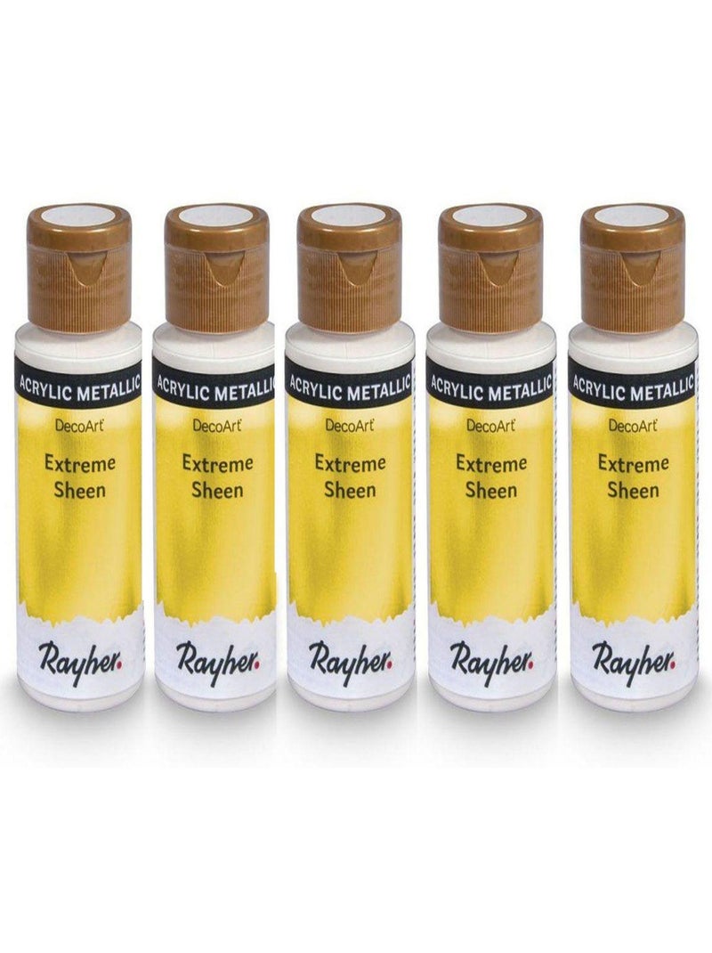 Peinture acrylique métal 295 ml - doré - Rayher N/A - Kiabi