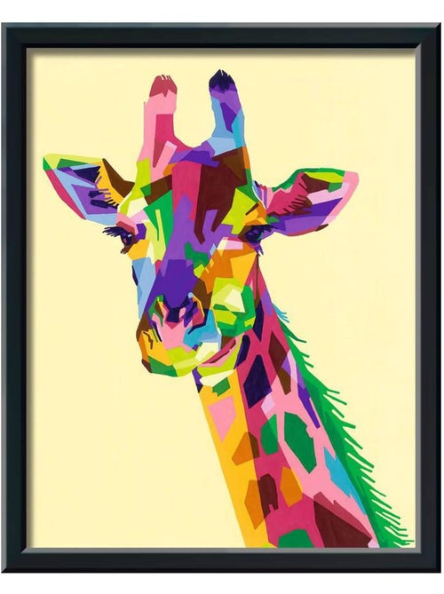 Peinture au numéro adulte : CreArt Girafe - Kiabi