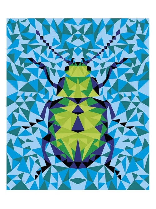 Peinture Au Numéro : Insectes - Kiabi Peinture Au Numéro : Insectes - Kiabi