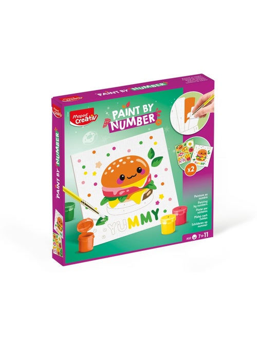 Peinture au numéro pour enfant - Kiabi