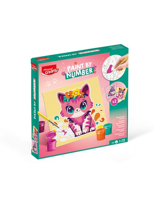 Peinture au numéro pour enfant - Kiabi