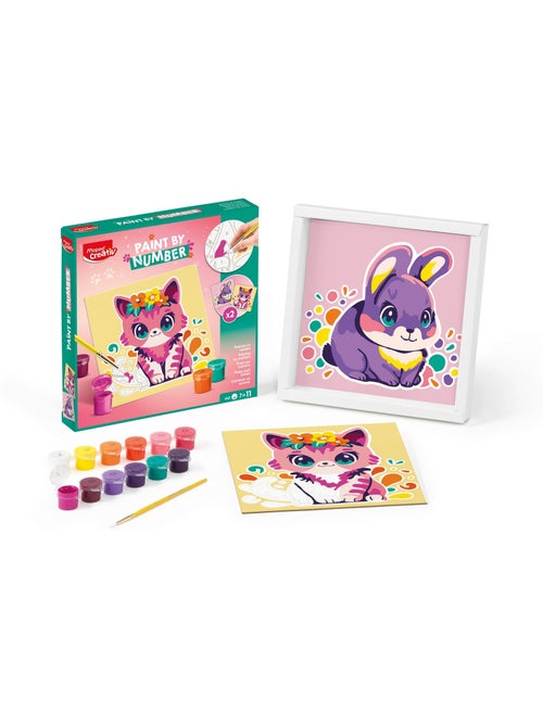 Peinture au numéro pour enfant - Kiabi