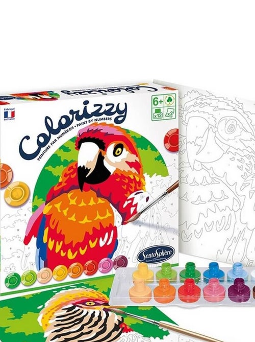 Peinture Colorizzy : Oiseaux - Kiabi