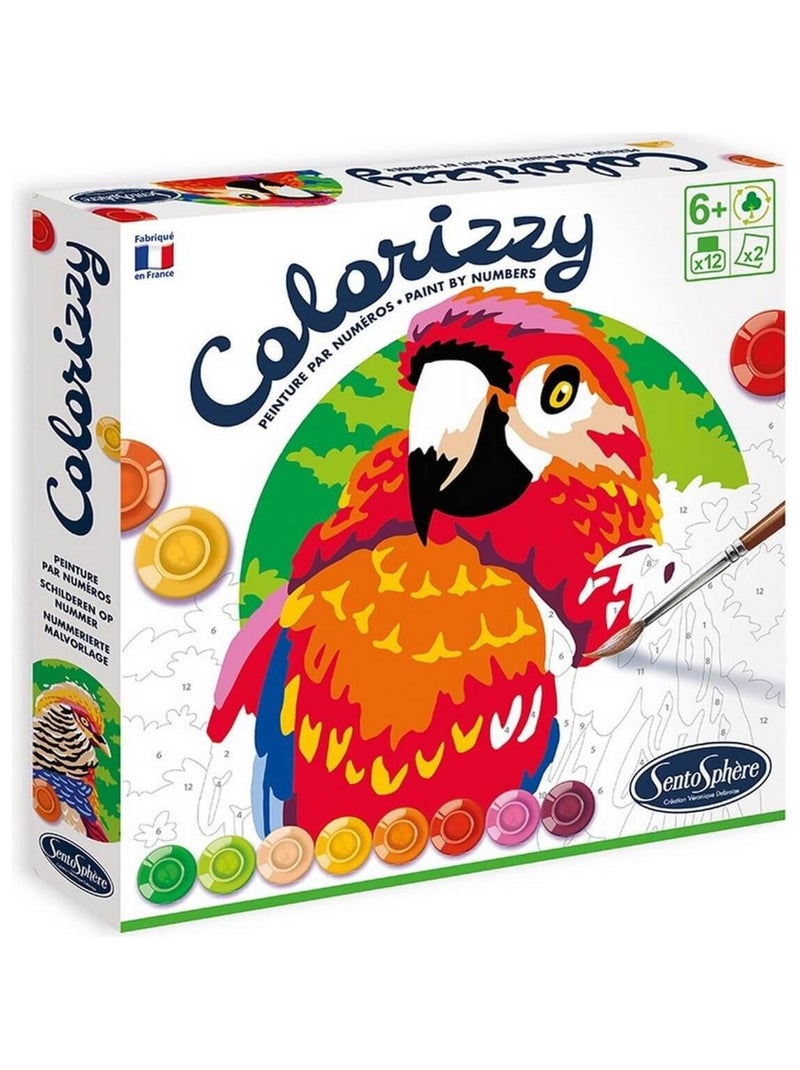 Peinture Colorizzy : Oiseaux N/A - Kiabi