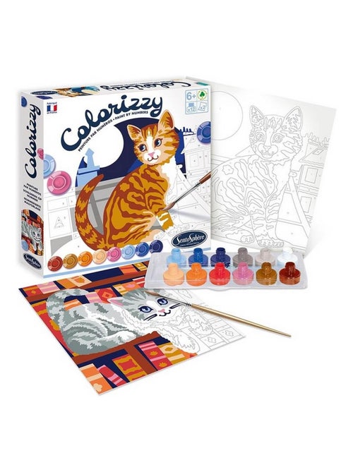 Peinture Colorrizy : Les chats - Kiabi