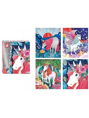 Peinture Nacrée et 3D Licorne