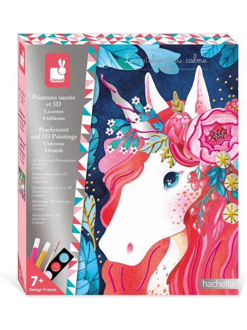 Peinture Nacrée et 3D Licorne - Kiabi Peinture Nacrée et 3D Licorne - Kiabi