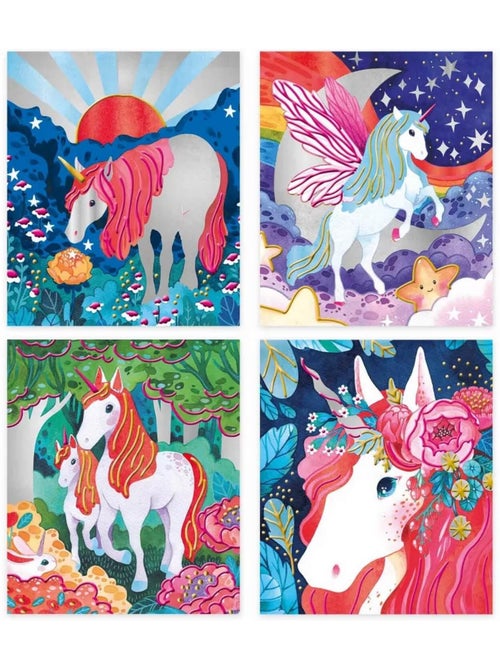 Peinture Nacrée et 3D Licorne - Kiabi Peinture Nacrée et 3D Licorne - Kiabi