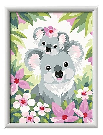 Peinture par numéros Maman Koala et bébé