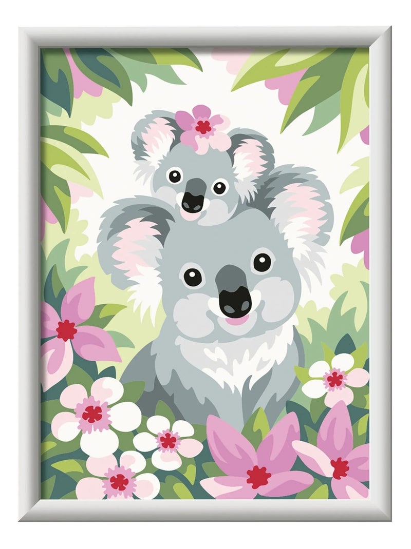 Peinture par numéros Maman Koala et bébé N/A - Kiabi