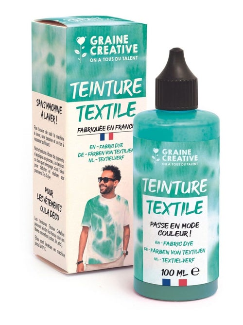Peinture pour textile 100 ml effet tie and die - - Graine Créative - Kiabi