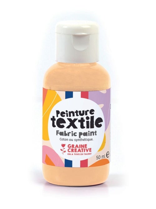 Peinture pour textile 50 ml - beige - Graine Créative - Kiabi