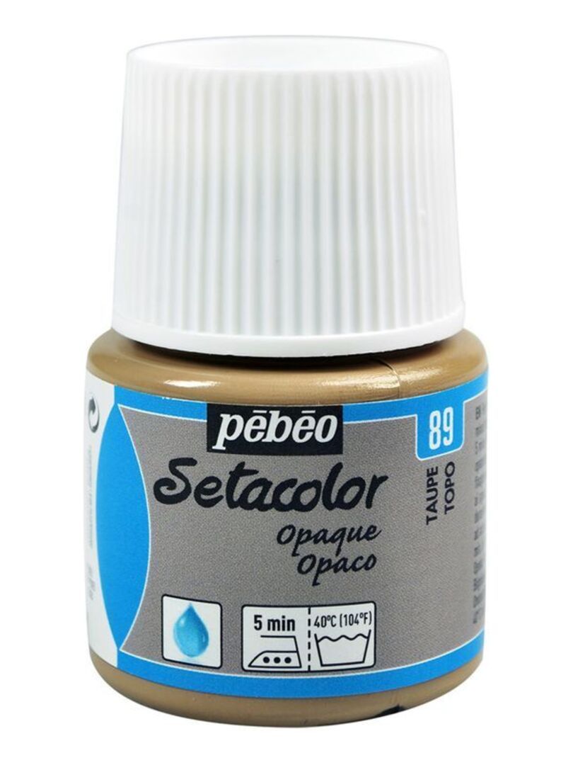 Peinture Textile Setacolor Opaque Taupe Ml N A Kiabi