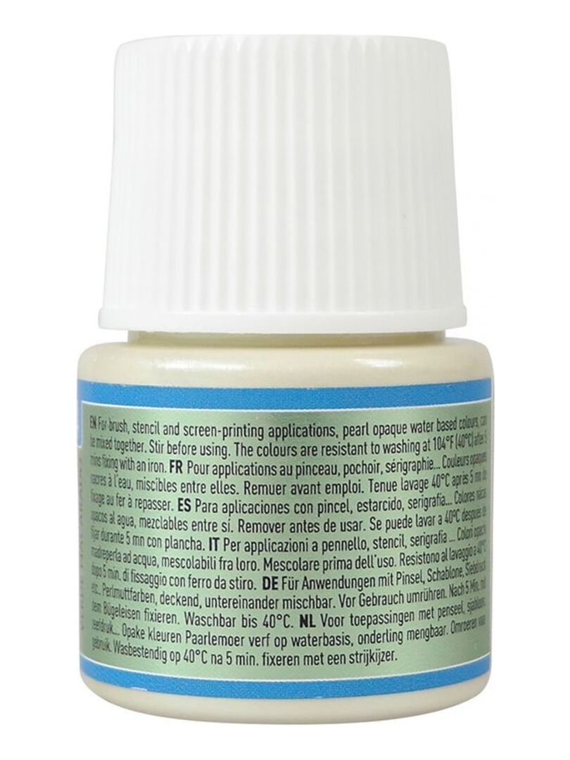 Peinture Textile Setacolor Opaque Effet Nacr Vert Ml N A Kiabi