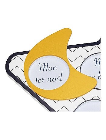 Pèle-mêle 12 photos en bois étoile - SAUTHON