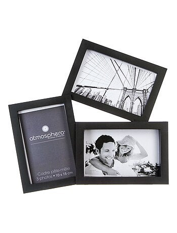 Pêle-mêle 3 Photos Triangle - 29 x 28 cm