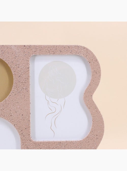 Pele mele 4 photos, effet matière - AFIBEL - Kiabi