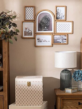 Pêle-mêle 7 photos en bois