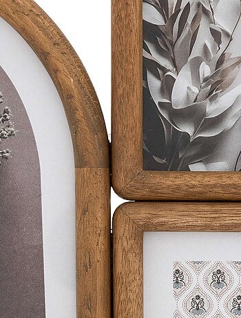 Pêle-mêle 7 photos en bois