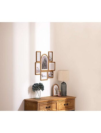 Pêle-mêle 7 photos en bois