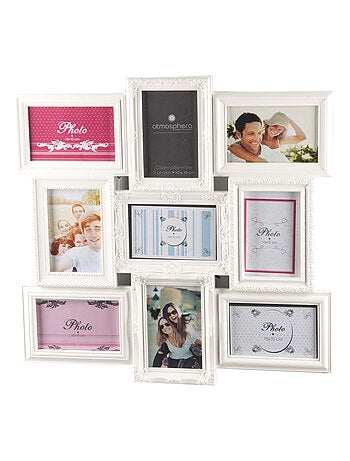 Pêle-mêle 9 encarts Rectangles