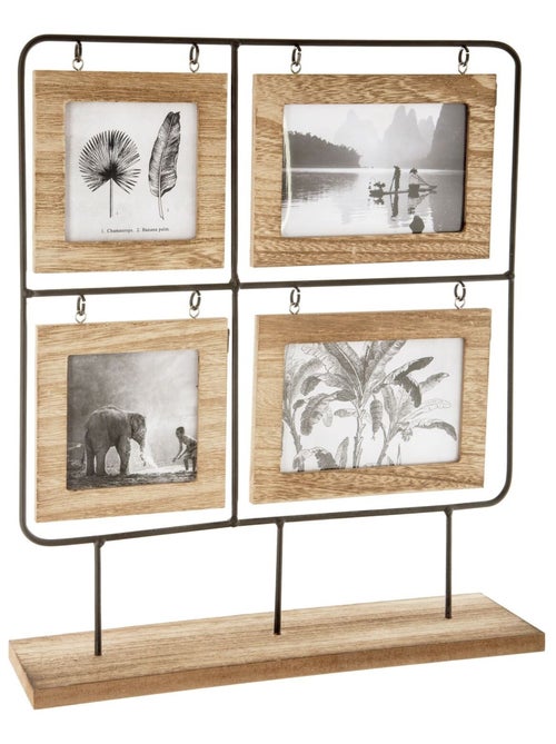 Pêle-mêle à poser 8 photos recto/verso modèle Nomade - Kiabi