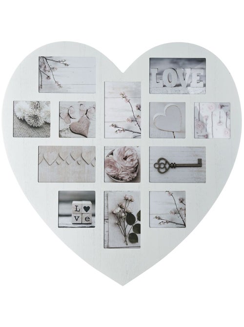 Pêle-mêle cœur Patine - 13 Photos - Kiabi