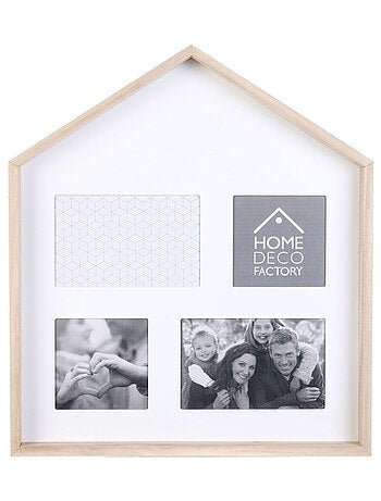 Pêle-mêle design bois Maison - 4 Photos