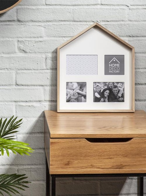 Pêle-mêle design bois Maison - 4 Photos - Kiabi