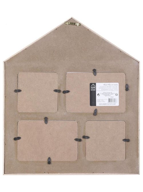 Pêle-mêle design bois Maison - 4 Photos - Kiabi