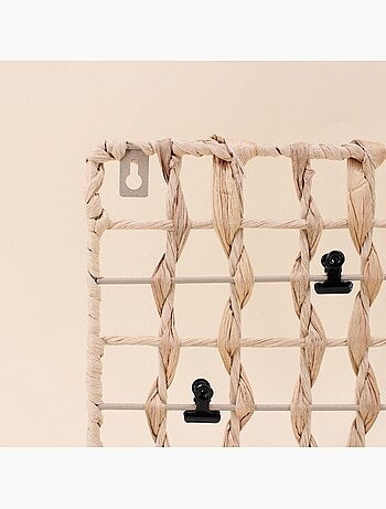 Pêle-mêle en jacinthe d'eau 30x40cm