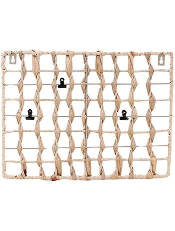 Pêle-mêle en jacinthe d'eau 30x40cm