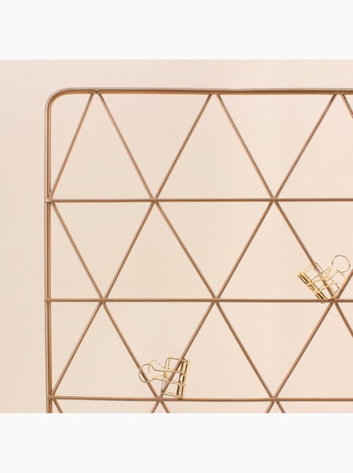 Pêle-mêle en métal doré 40x50cm - Kiabi