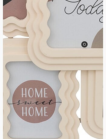 Pêle mêle formes ondulées pour 5 photos - Atmosphera