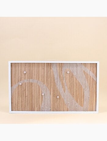 Pêle-mêle magnetique en bambou 60x35cm