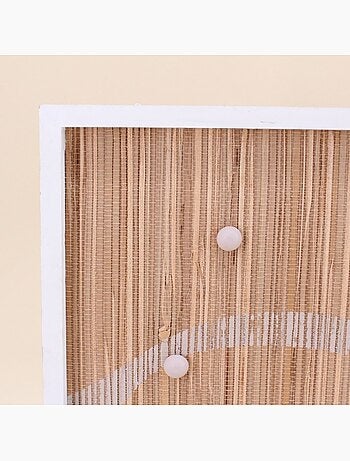 Pêle-mêle magnetique en bambou 60x35cm