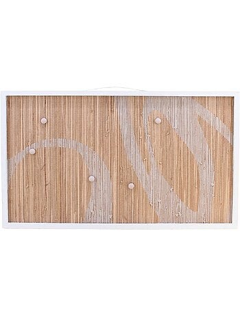 Pêle-mêle magnetique en bambou 60x35cm