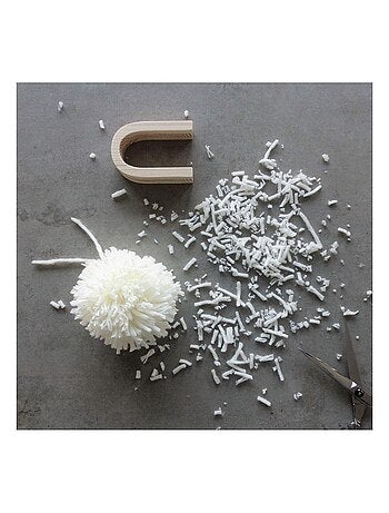 Pele Mele Photos Bois et Dentelle à faire soi même Kit Lune