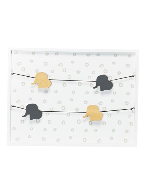 Pèle-mêle photos en bois - BABYPRICE - Kiabi