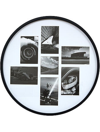 Pêle-mêle rond 7 photos design épuré ALICE