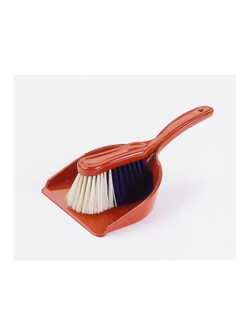 Pelle & balayette "Classic" Orange - Kiabi