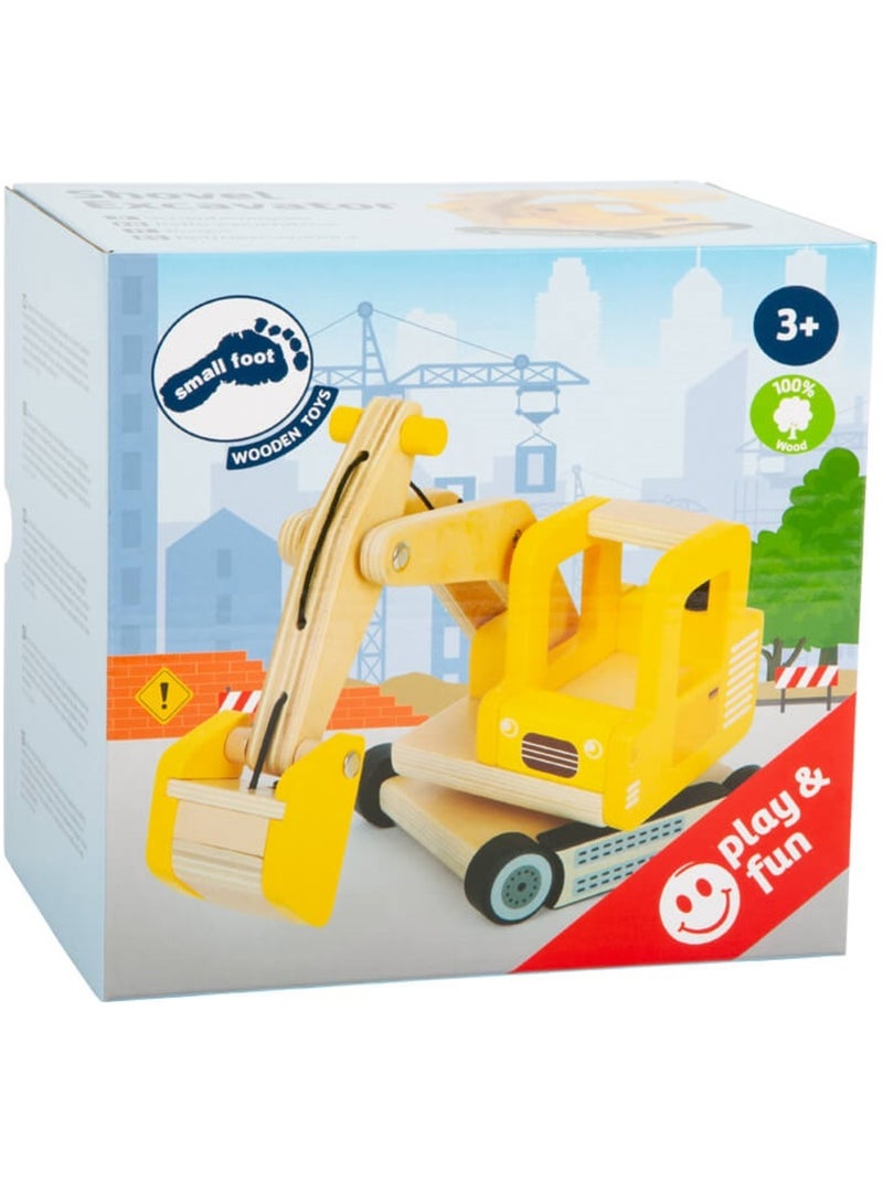 Pelle excavatrice Jaune - Kiabi