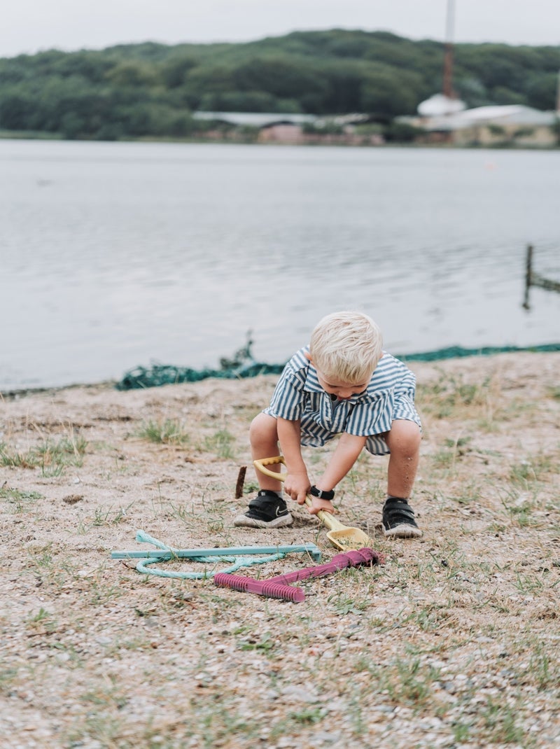 Pelle, râteau et foret à sable Vert - Kiabi