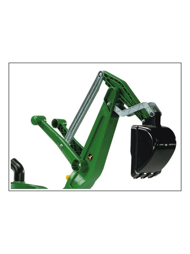 Pelleteuse excavatrice John Deere. Vert - Kiabi