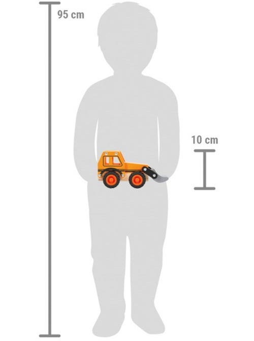Pelleteuse orange - Kiabi