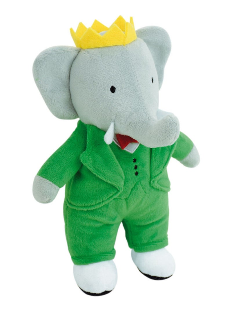 Peluche - Babar L'éléphant - 20 CM Multicolore - Kiabi