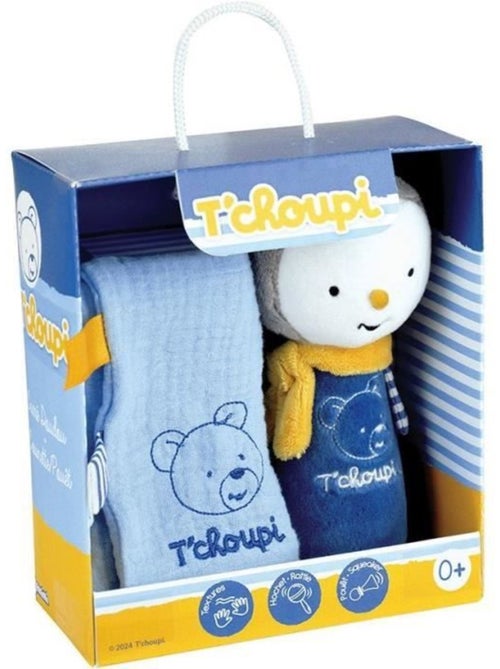 Peluche - Bébé T'Choupi Couinette Avec Hochet - Kiabi