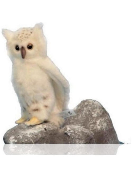 Peluche - Chouette Blanche 18cm - Kiabi
